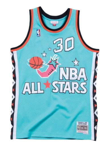 Sportmezek Mitchell & Ness ALL STAR 1996 East Scottie Pippen Swingman Jersey Türkizkék | SMJYEL18053-ASETEAL96SPI