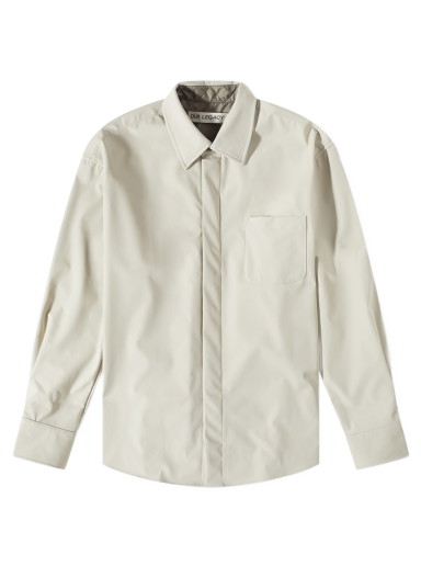 Ing OUR LEGACY Above Popper Overshirt Bézs | M2232ADW