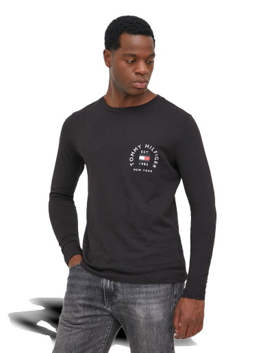 Póló Tommy Hilfiger Cotton T-Shirt Fekete | MW0MW27911.9BYY