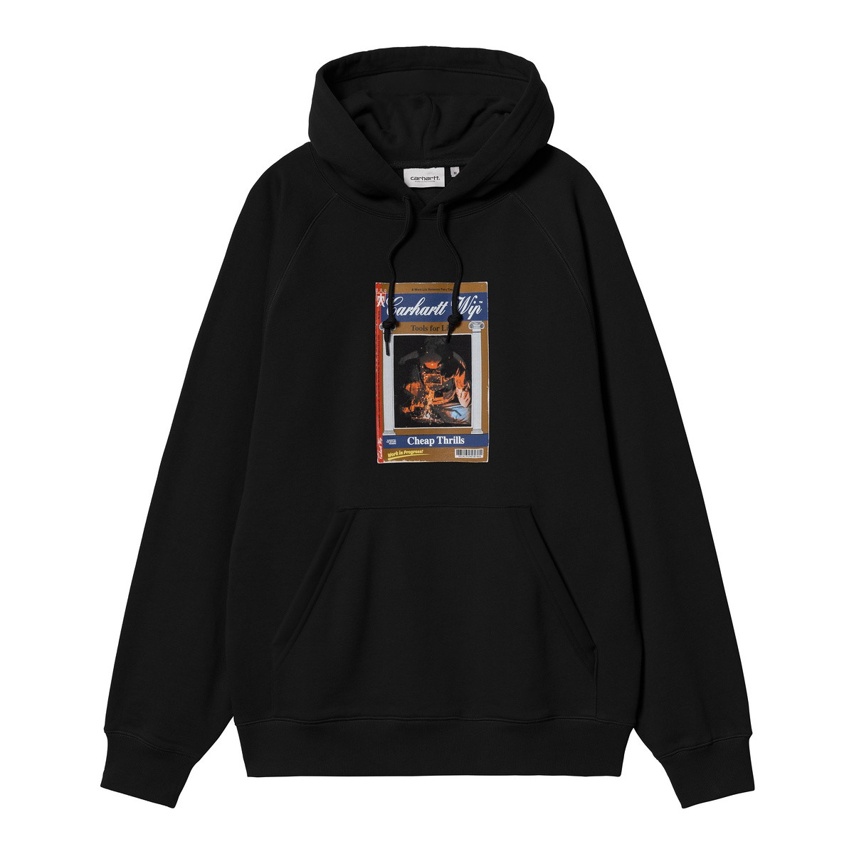 Sweatshirt Carhartt WIP Hooded Cheap Thrills Sweat Fekete | I032864_89_XX, 0