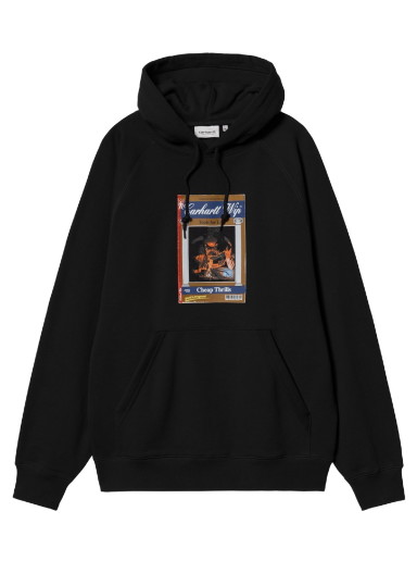 Sweatshirt Carhartt WIP Hooded Cheap Thrills Sweat Fekete | I032864_89_XX