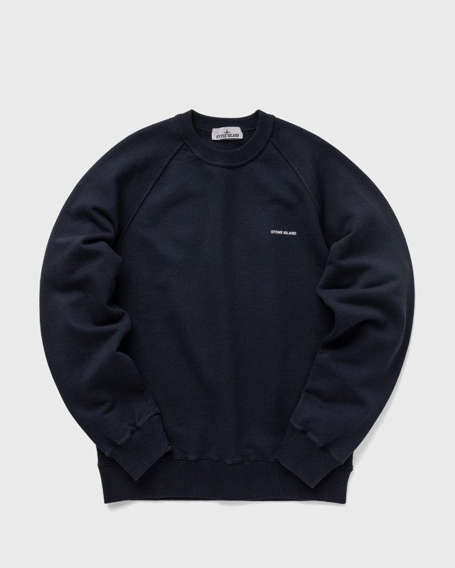 Logo Flocked Crewneck