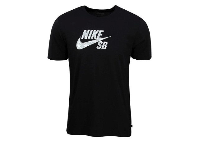 Póló Nike SB Geo Dye Icon Tee Black Fekete | 658429-010