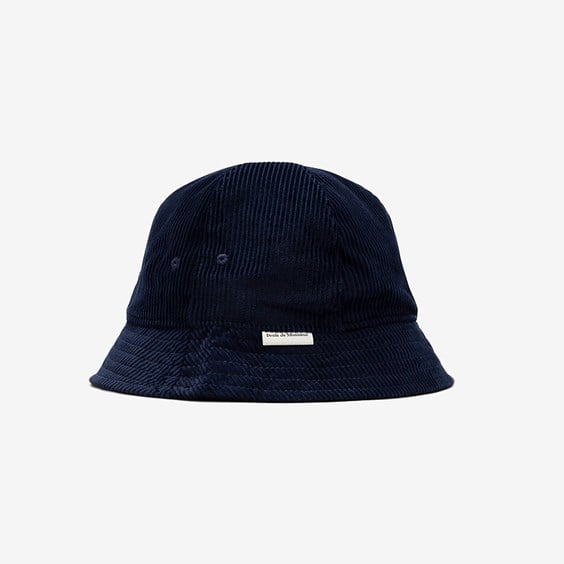 Kalapok Drôle de Monsieur Le Bob Corduroy Fekete | BH108-CO062-NY