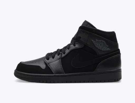 Korlátozott példányszámban Jordan Air Jordan 1 Retro Mid "Dark Smoke" Fekete | 554724-064