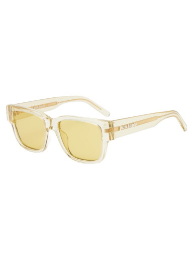Napszemüveg Palm Angels Newport Sunglasses Sárga | PERI009F22PLA0011616