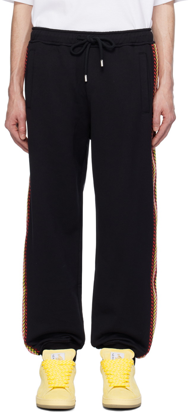 Sweatpants LANVIN Side Curb Sweatpants Fekete | RM-TR0063-J212-P24