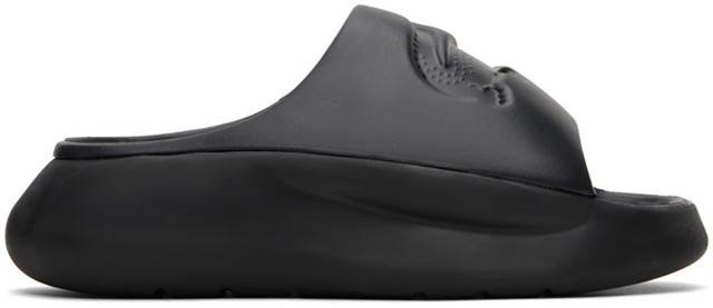 Sneakerek és cipők Lacoste Serve Slides "Black" Fekete | 47CMA0016_02H