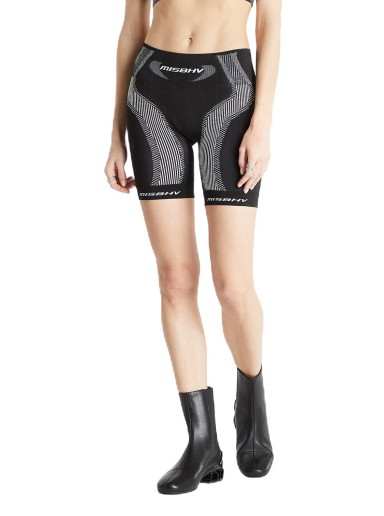 Rövidnadrág MISBHV Sport Biker Shorts Fekete | 4021W509