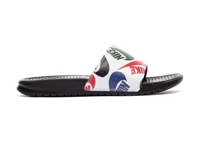 Sneakerek és cipők Nike Benassi JDI Multi-Color Fekete | 631261-035