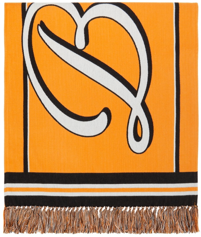 Organic Cotton Scarf Orange