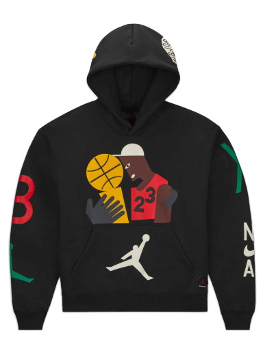 Sweatshirt Jordan Nina Chanel x Abney Hoodie Black Fekete | DO4158-010