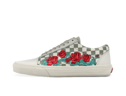 Sneakerek és cipők Vans Old Skool Rose Embroidery (White) Többszínű | VN0A38G3QF9