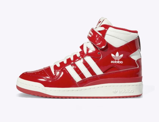 Sneakerek és cipők adidas Originals Forum 84 High Patent "Red White" 
Piros | GY6973