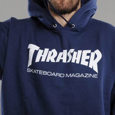 Sweatshirt Thrasher Skate Mag Hoody Sötétkék | 017223, 2