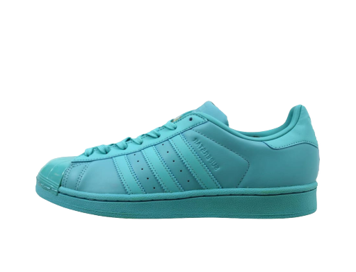 Sneakerek és cipők adidas Originals Superstar Glossy Toe Mint W Türkizkék | BB0529
