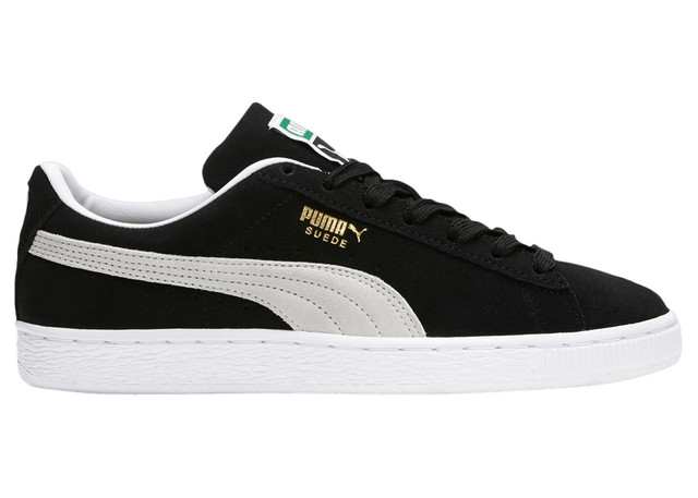 Sneakerek és cipők Puma Suede Classic XXI Black White (W) Fekete | 381410-01