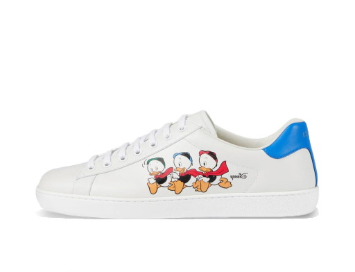 Sneakerek és cipők Gucci Ace x Disney Huey, Dewey, Louie (W) Fehér | 649400 AYO70 9062