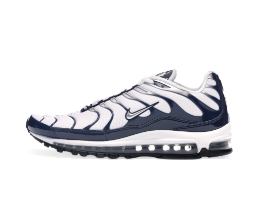 Sneakerek és cipők Nike Air Max 97 Plus White Navy Sötétkék | AH8144-100