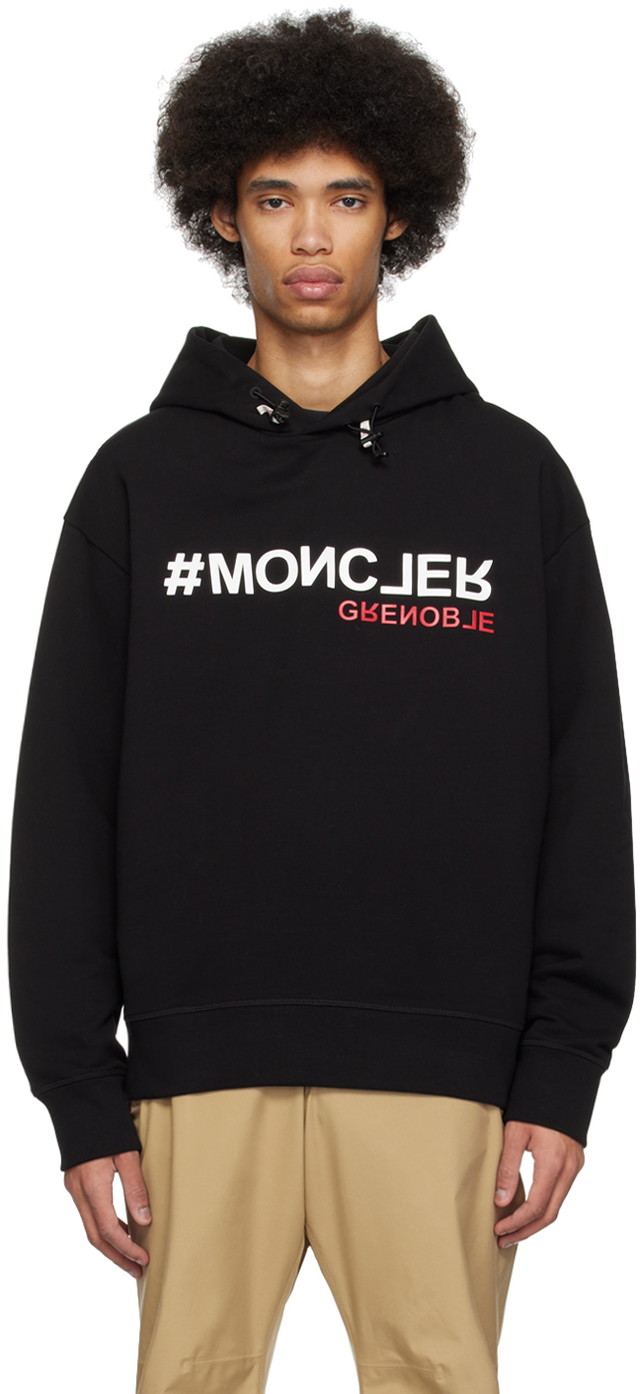 Sweatshirt Moncler Grenoble Bonded Hoodie Fekete | J10978G000108098U