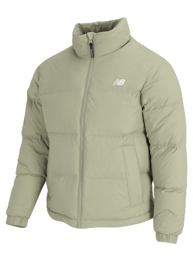 Dzsekik New Balance Jacket Zöld | WJ34303FUG