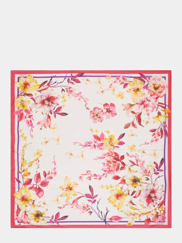 Floral Print Foulard