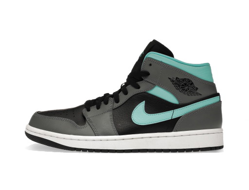 Sneakerek és cipők Jordan Jordan 1 Mid Grey Aqua Szürke | 554724-063