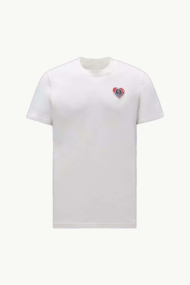 Póló Moncler Logo T-Shirt Fehér | I20918C000418390T034