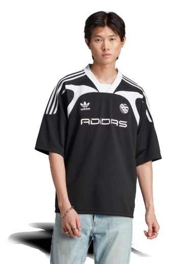 Sportmezek adidas Originals Oversized Short Sleeve Jersey Fekete | IW3635