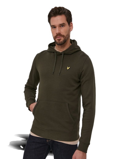 Sweatshirt Lyle & Scott Pullover Hoodie Zöld | ML416VOG.W485