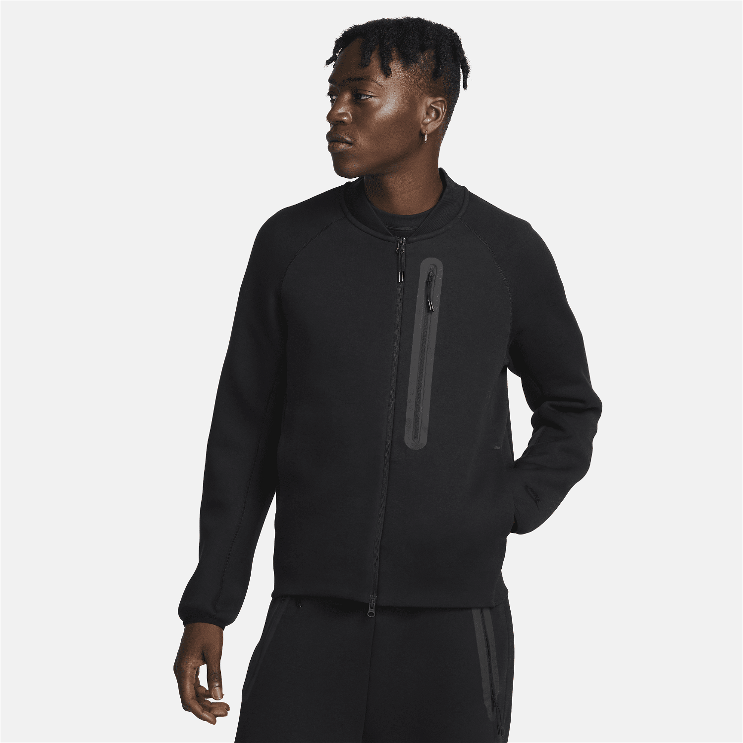 Bomber dzsekik Nike Sportswear Tech Fleece Fekete | FB8008-010, 0