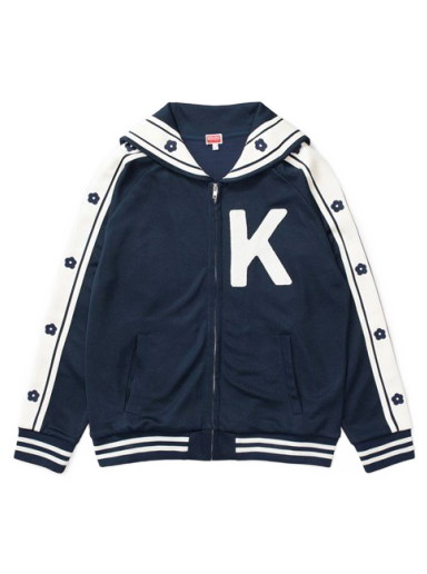 Dzsekik KENZO Seasonal Track Jacket Sötétkék | FD55SW4654IE.77