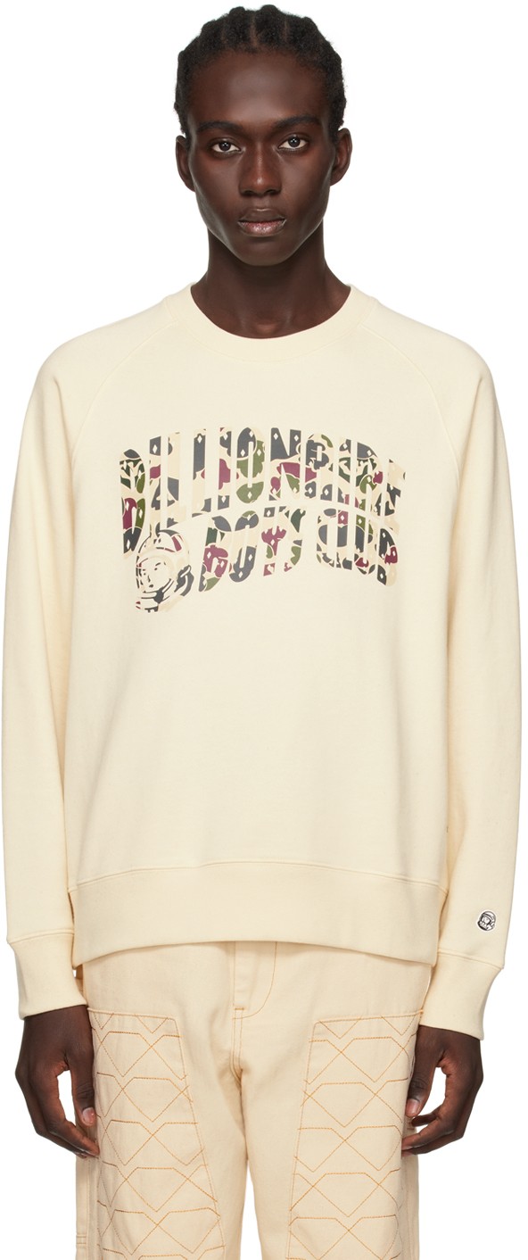 Sweatshirt BILLIONAIRE BOYS CLUB Printed Sweatshirt Bézs | B23428, 0