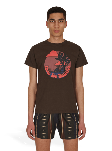 Póló PHIPPS Desert Daggar T-Shirt Barna | PHSS21N01-2J002 BLACK