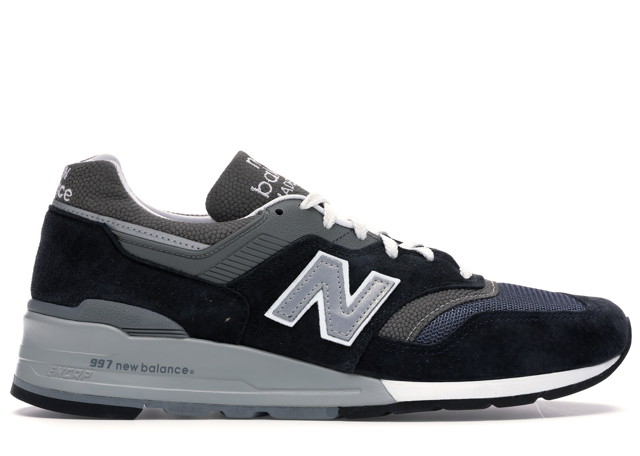 Sneakerek és cipők New Balance KITH x 997 Made in USA "Navy" Sötétkék | M997NV
