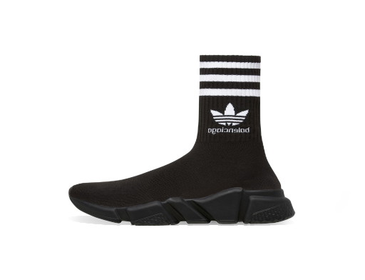Sneakerek és cipők Balenciaga adidas x Speed Trainer Black Fekete | 717591WBDV11009