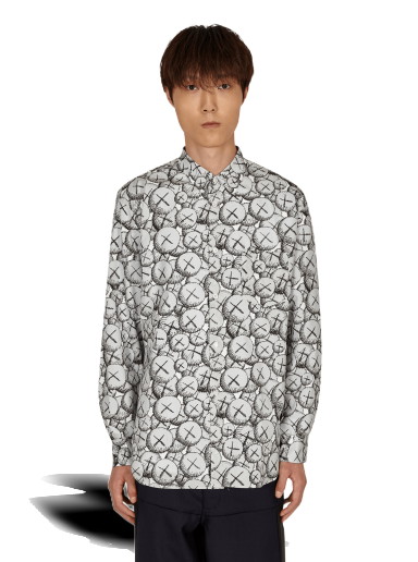 Ing Comme des Garçons KAWS x Classic Shirt Fehér | FH-B027-W21 1