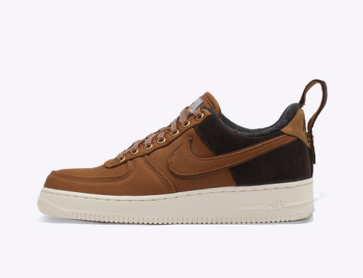 Sneakerek és cipők Nike Carhartt x Air Force 1 Barna | AV4113-200