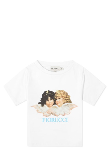 Széldzsekik Fiorucci Classic Angel Crop Tee Fehér | W16TCRT1CWH