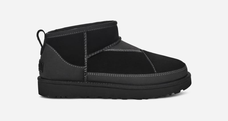 Sneakerek és cipők UGG ® Classic Ultra Mini ReImagined Fekete | 1167174-BLKM, 0