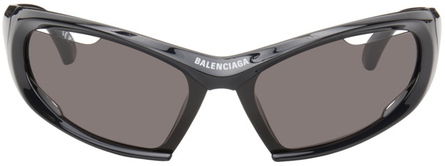 Napszemüveg Balenciaga Dynamo Rectangle Sunglasses Fekete | BB0318S
