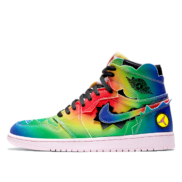 Sneakerek és cipők Jordan J Balvin x Air Jordan 1 Retro OG High "Colores Y Vibras" Többszínű | DC3481-900, 1