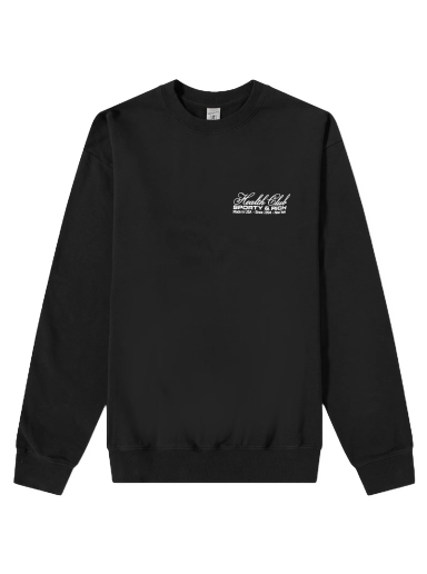 Sweatshirt Sporty & Rich Made in USA Sweatshirt Fekete | CR832BK