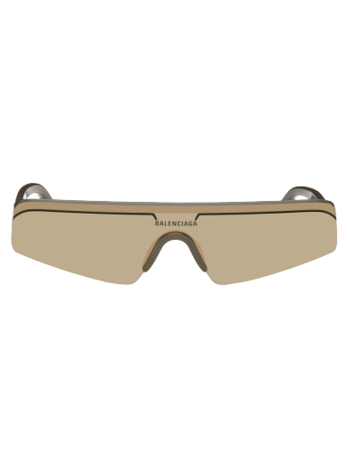 Napszemüveg Balenciaga Ski Rectangle Sunglasses Bézs | BB0003S-012