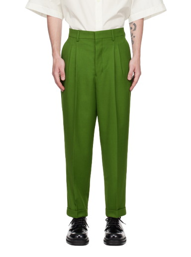 Nadrág AMI Fit Trousers Zöld | HTR100.PL0012