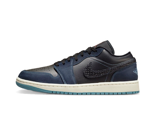 Sneakerek és cipők Jordan Air Jordan 1 Low "Black Snakeskin" W Fekete | FJ5478-010