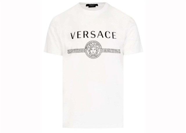 Póló Versace Medusa Logo T-Shirt White/Black Fehér | 1008278-1A05920-2W020