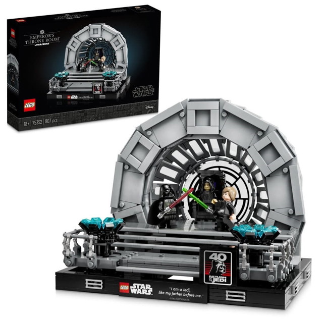 Flexstyle LEGO Star Wars™ 75352 Emperor's Throne Room™ Diorama Többszínű | 75352LEG