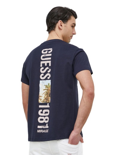 Póló GUESS T-shirt Sötétkék | M3GI16.I3Z14