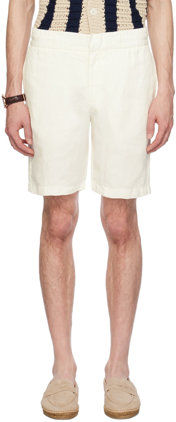 Rövidnadrág Orlebar Brown Cornell Shorts Fehér | 277916
